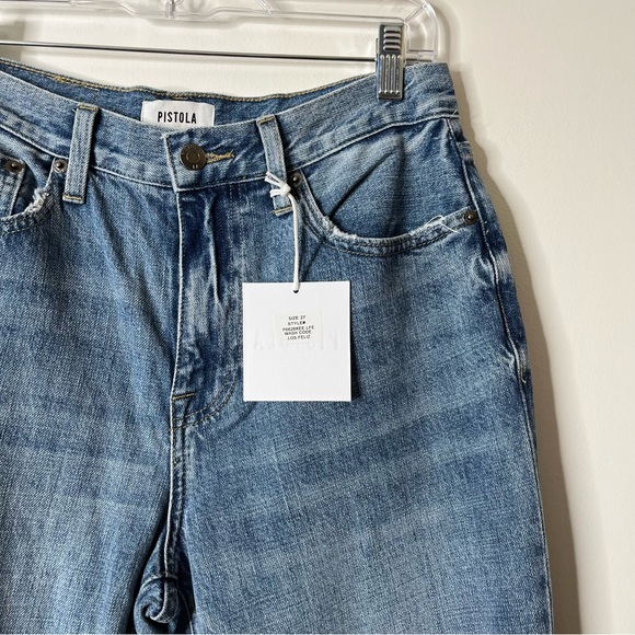 Pistola Presley High Rise Relaxed Roller Jeans - Picture 4 of 6